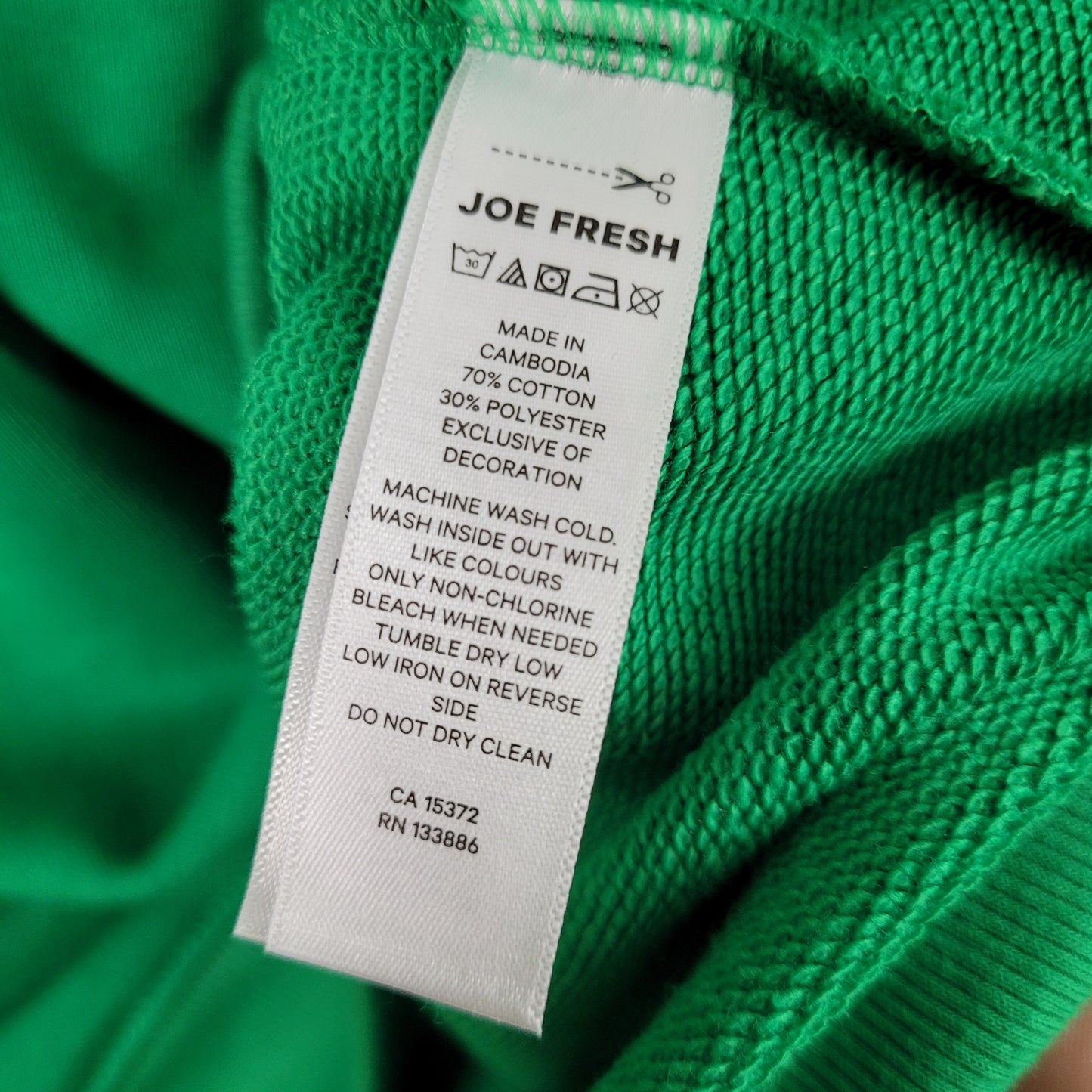 Green "MVP" Graphic Sweatshirt - Joe Fresh (S)