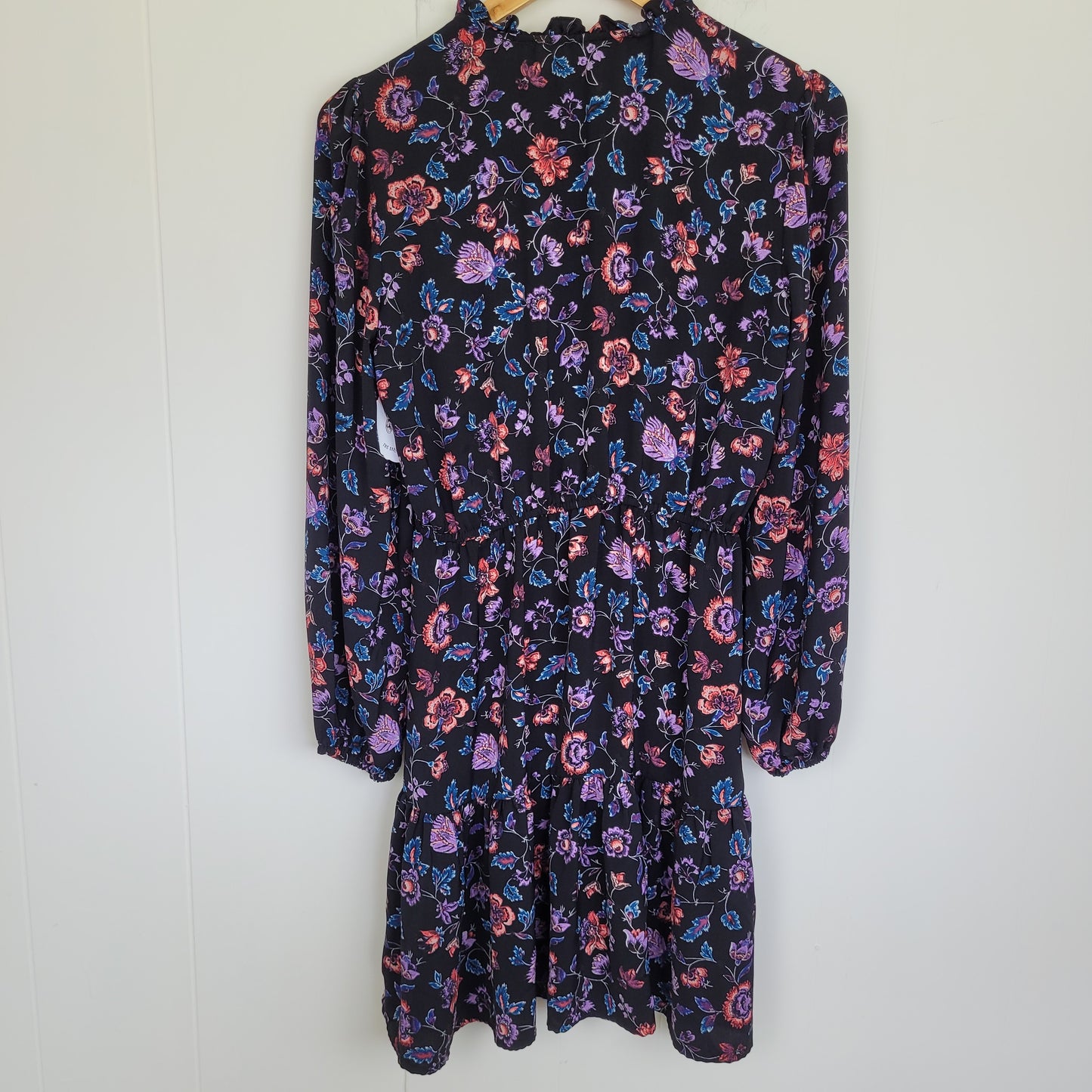 Floral Long Sleeve Ruffle Dress - Joe Fresh (Size Small)