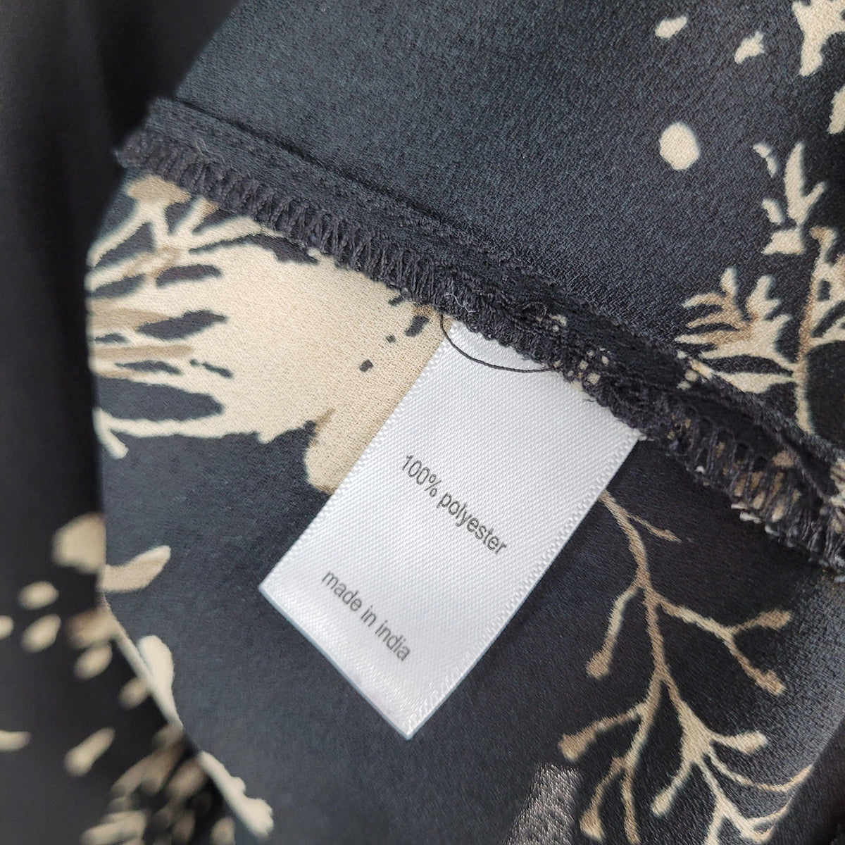 Black & Beige Floral Sleeveless Blouse - Maurices (Size 2X)
