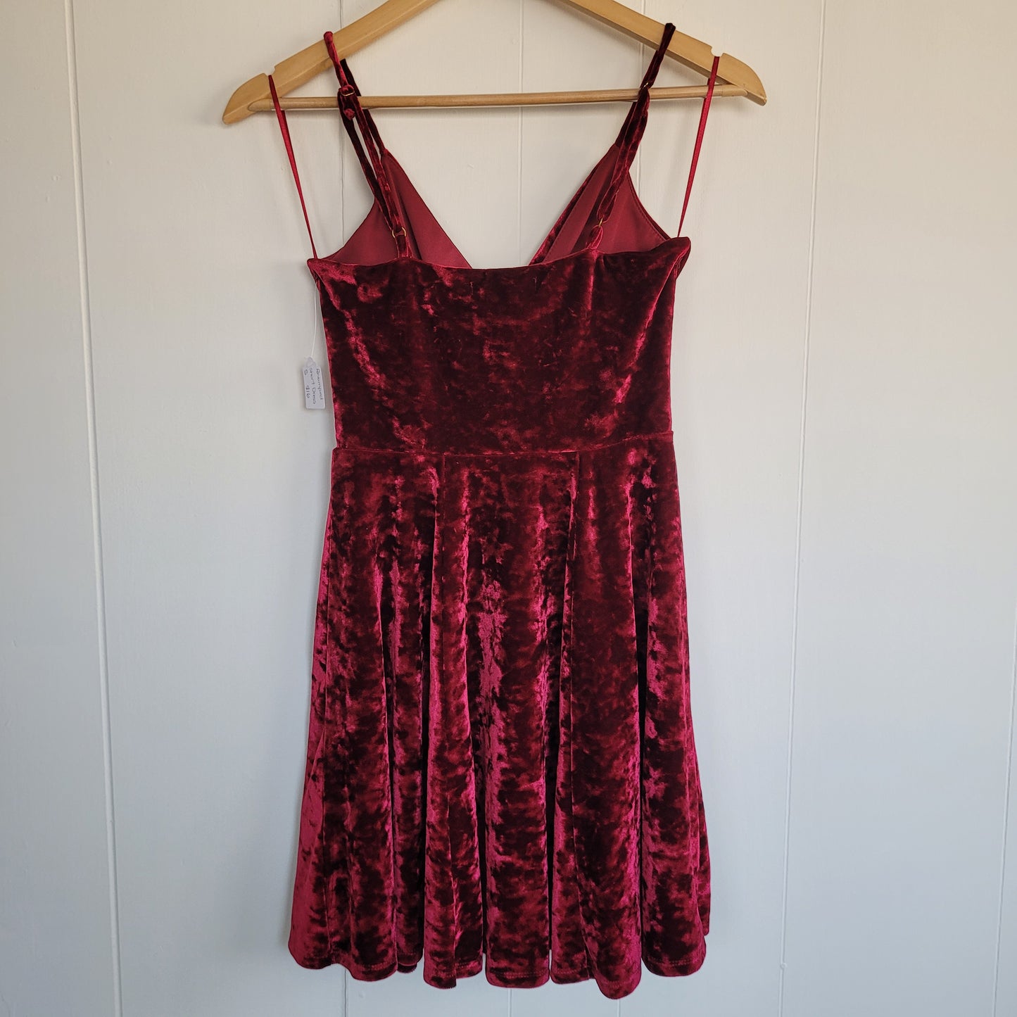 Red Velvet Dress - Revamped (Small)
