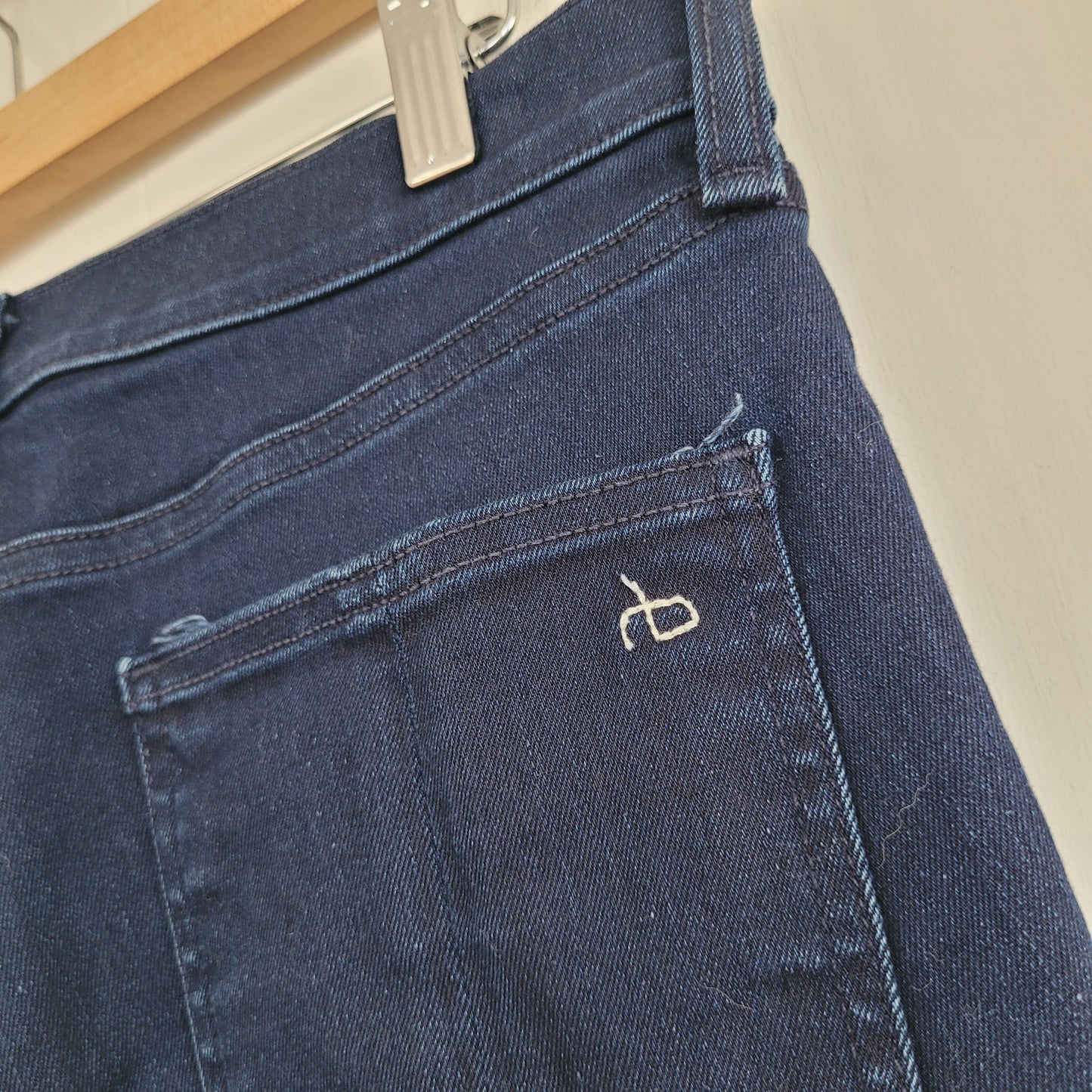 High Rise Skinny Jeans - Dark Wash - Rag & Bone (Size 29)