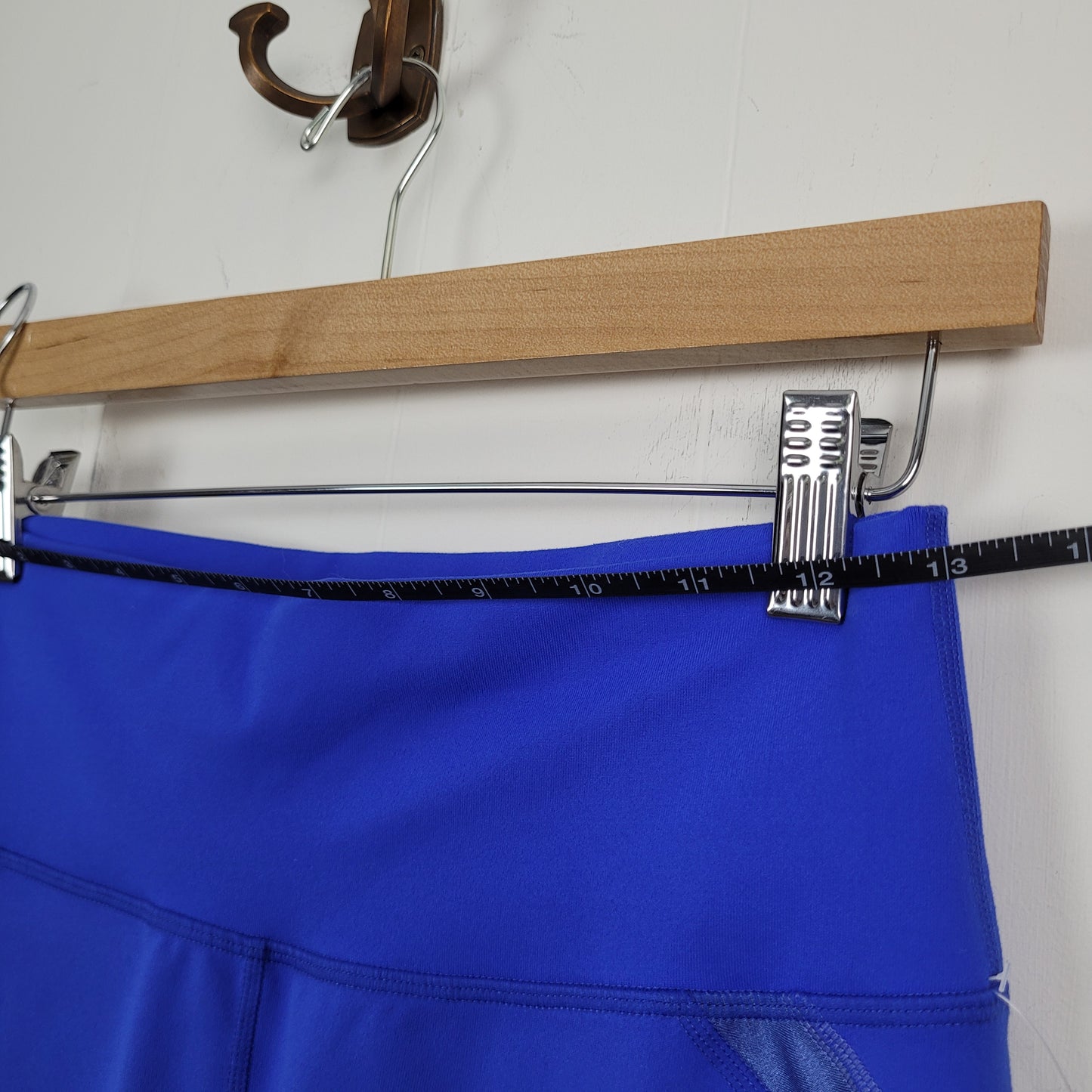 Cobalt Blue Mesh Panel Leggings - Fabletics (Estimated Size Small)