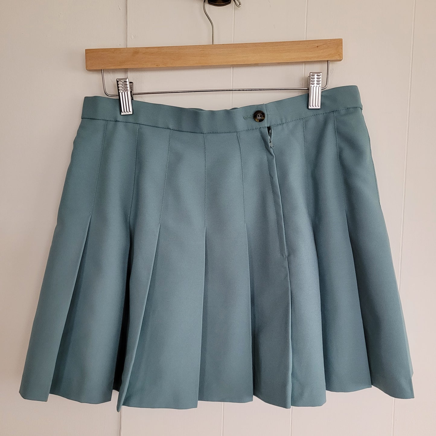 Sage Green Pleated Golf Skirt - Jamie Sadock (Size 12)