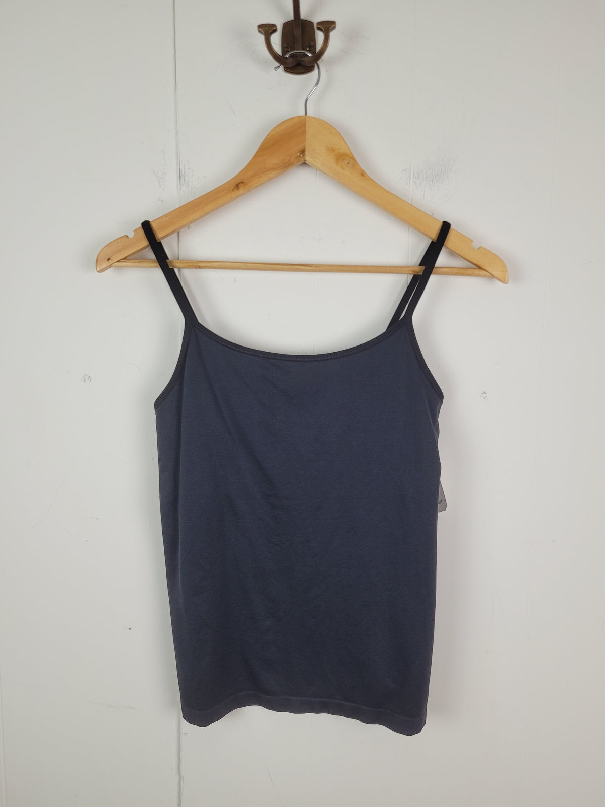 Gap Medium Love by Gap Black Shelf Bra Cami Tank Top