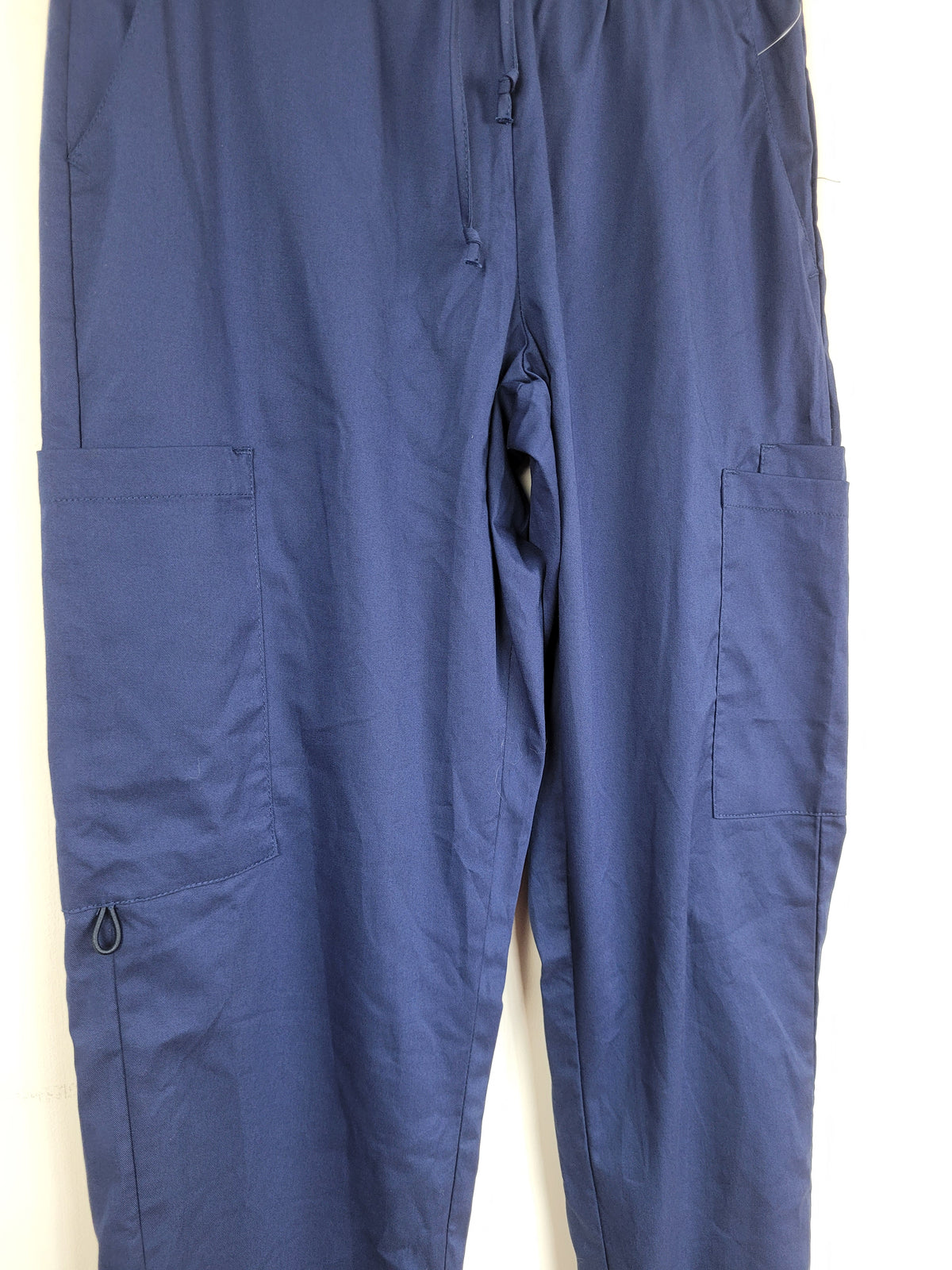 White Cross Small Blue Cargo Jogger Scrub Pants