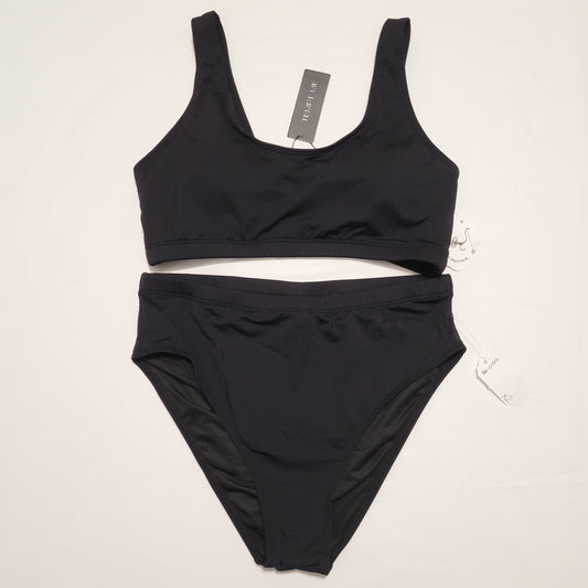Black High-Waisted Bikini Set - Tempt Me (M)