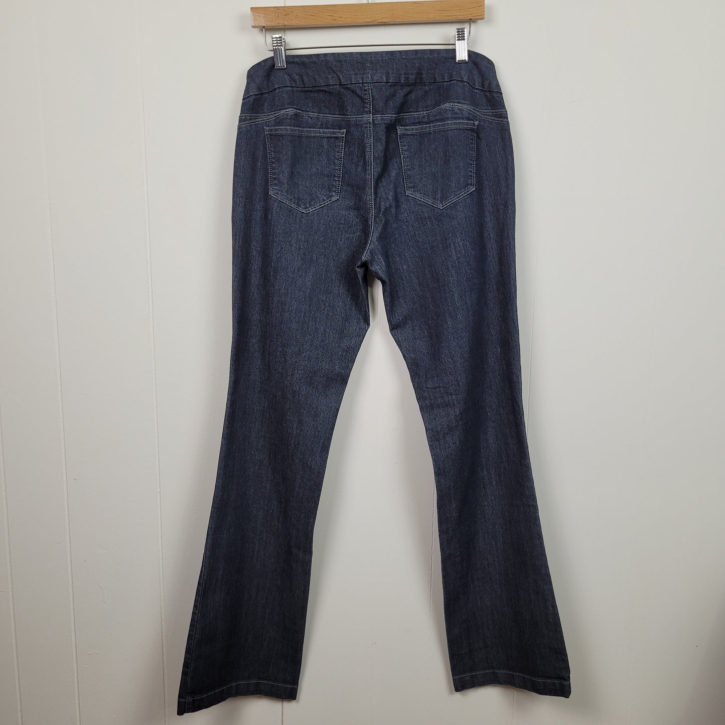 Dark Wash Bootcut Trousers - Point Zero (Medium)