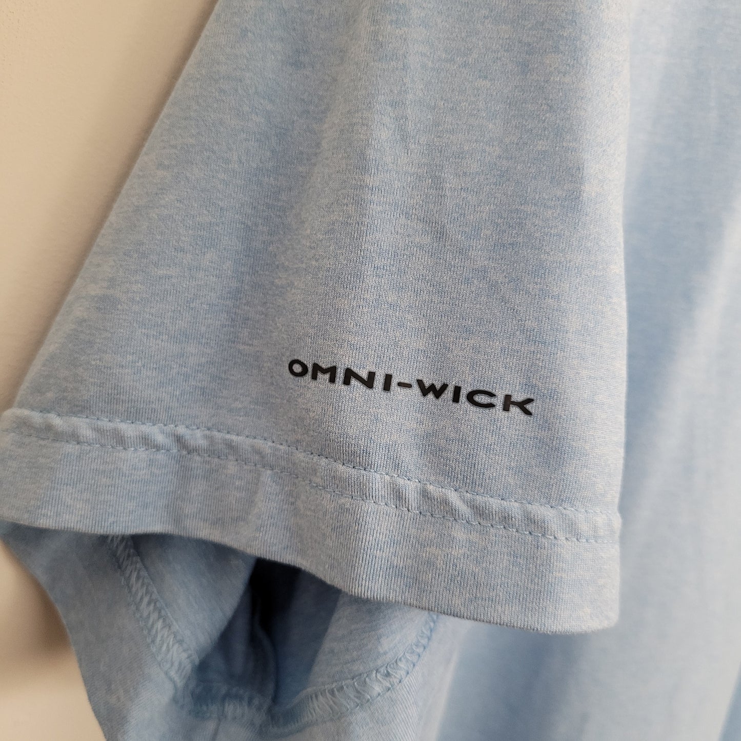 Light Blue Omni-Wick Performance Golf Polo - Columbia (XL)