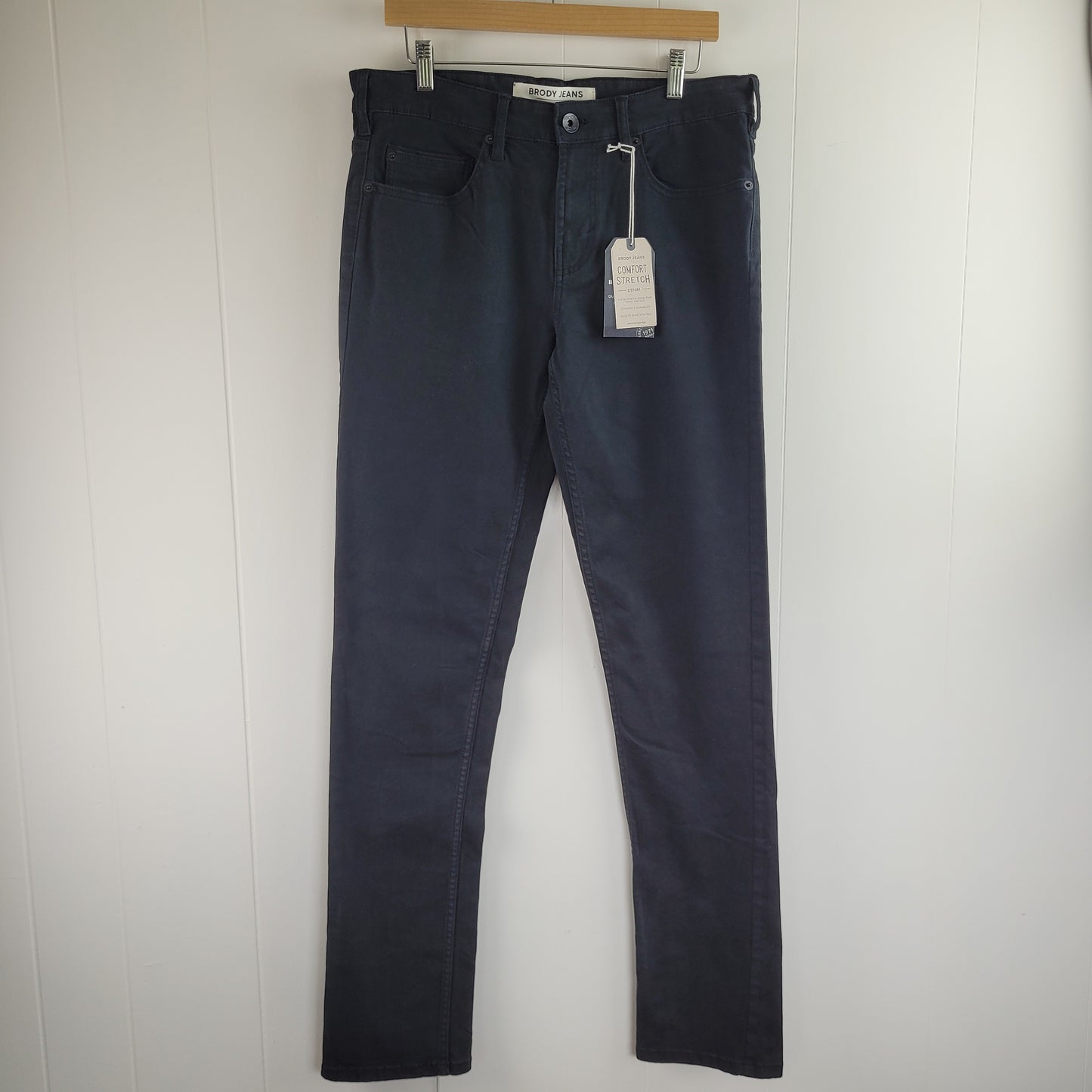 Black/Charcoal Wash Denim - Brody Jeans (Mens 30) BNWT