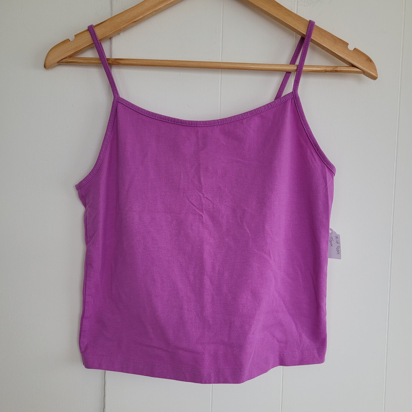 Purple Cropped Tank - Wild Fable (L)