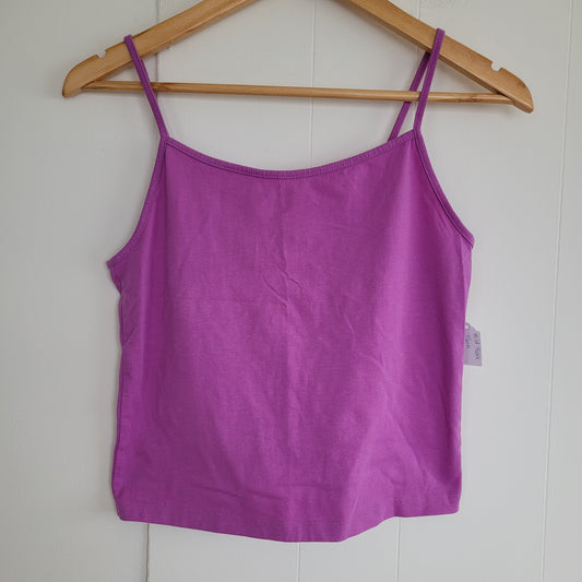 Purple Cropped Tank - Wild Fable (L)