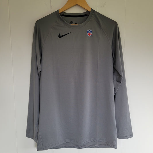 Grey Dri-FIT NFL Performance Long Sleeve - Nike (Medium)