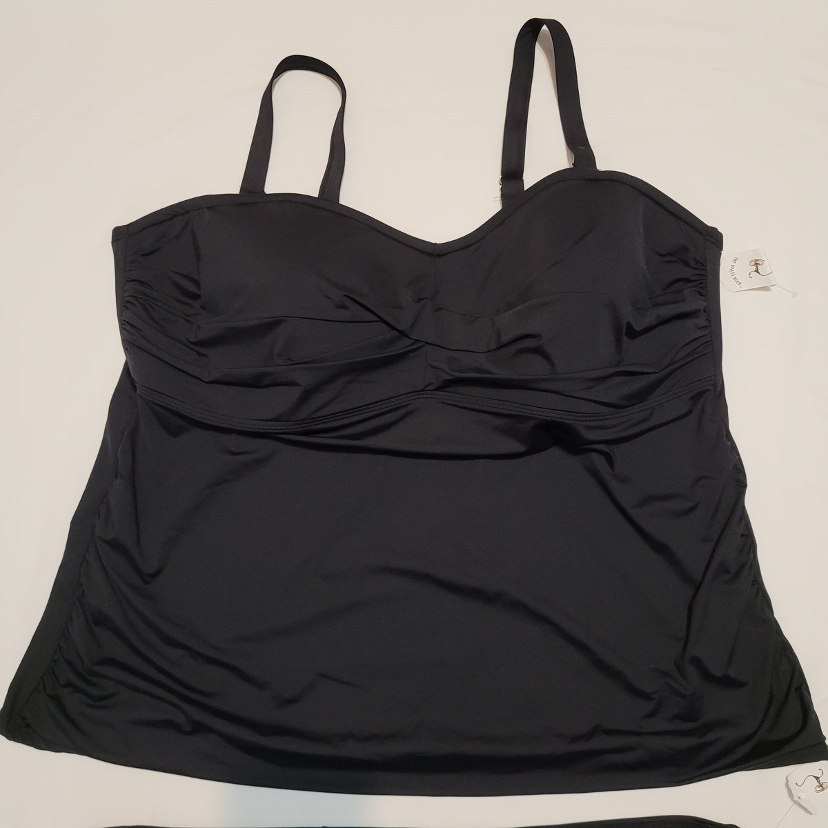 Black Tankini Swimsuit Set - Aqua Eve (28W)