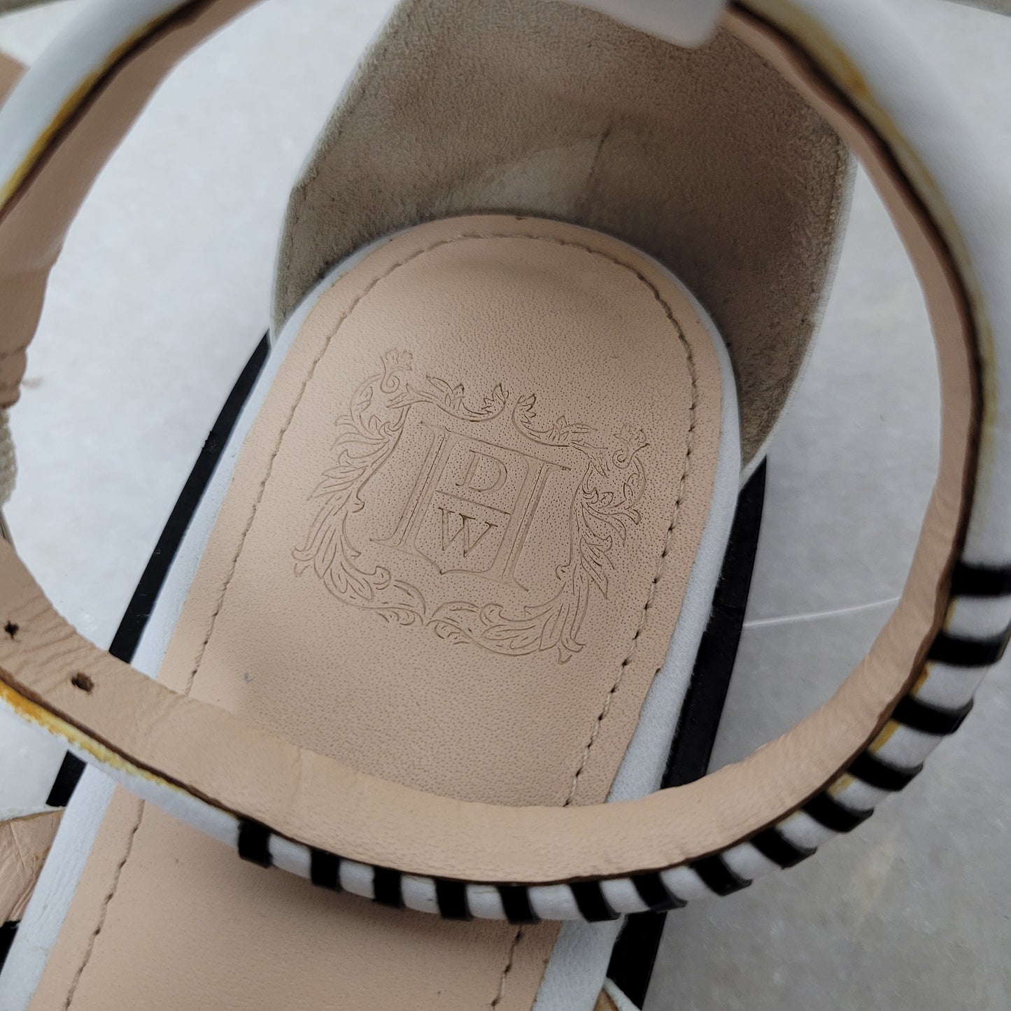 White Strappy Sandals - DW (Size 7.5)