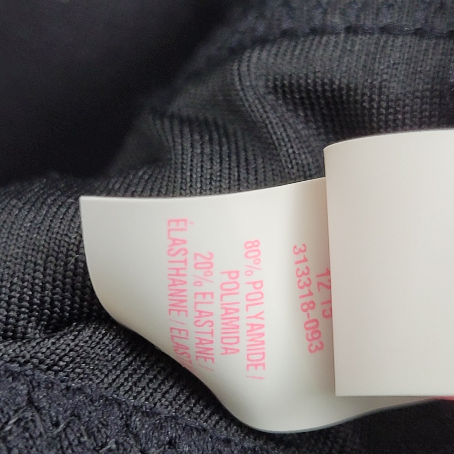 Black Scalloped Halter Bikini Top - Victoria's Secret (32DDD)