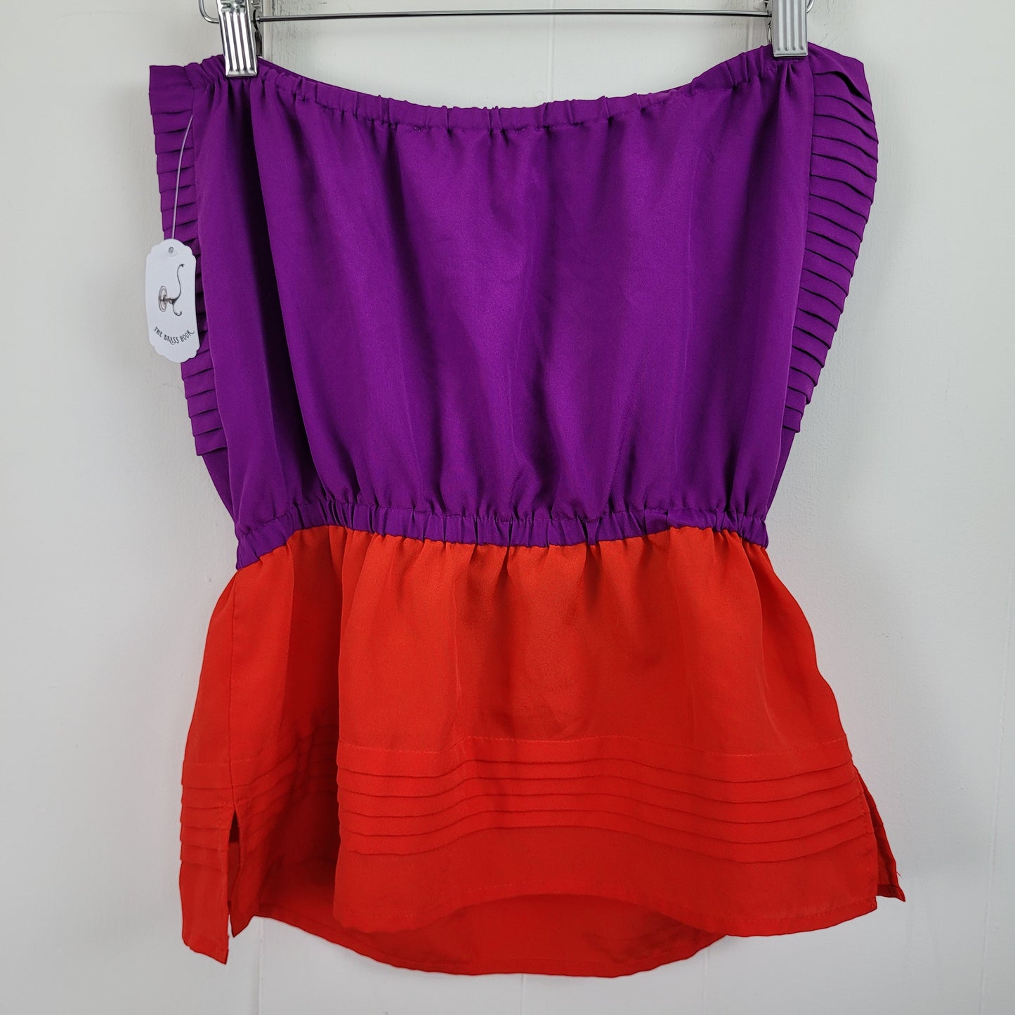 Colorblock Sleeveless Blouse - Rory Beca (Medium)