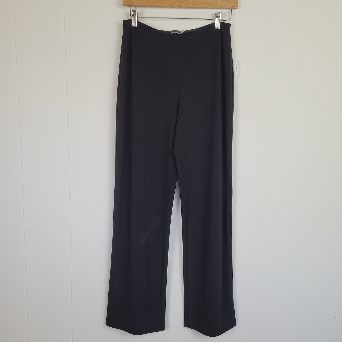 Black Wide Leg Pants - Sympli (Size 6)