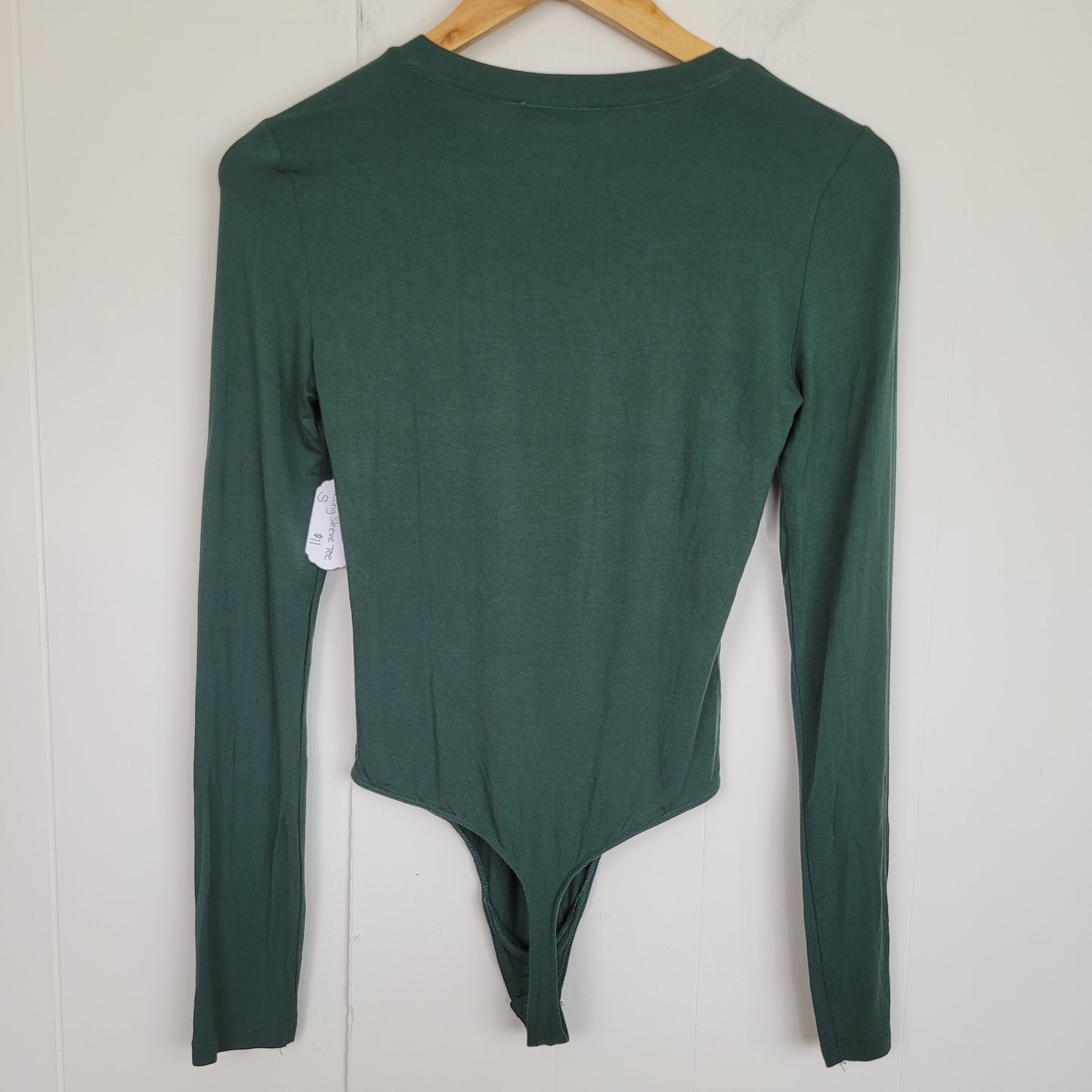 Green Long Sleeve Bodysuit - Wilfred Free (Small)