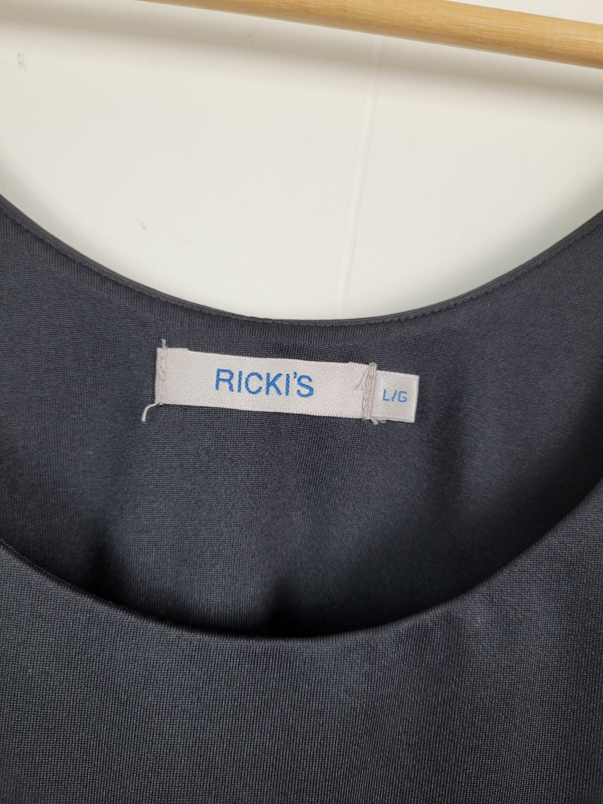 Ricki’s Large Black Basic Stretch Tank Top