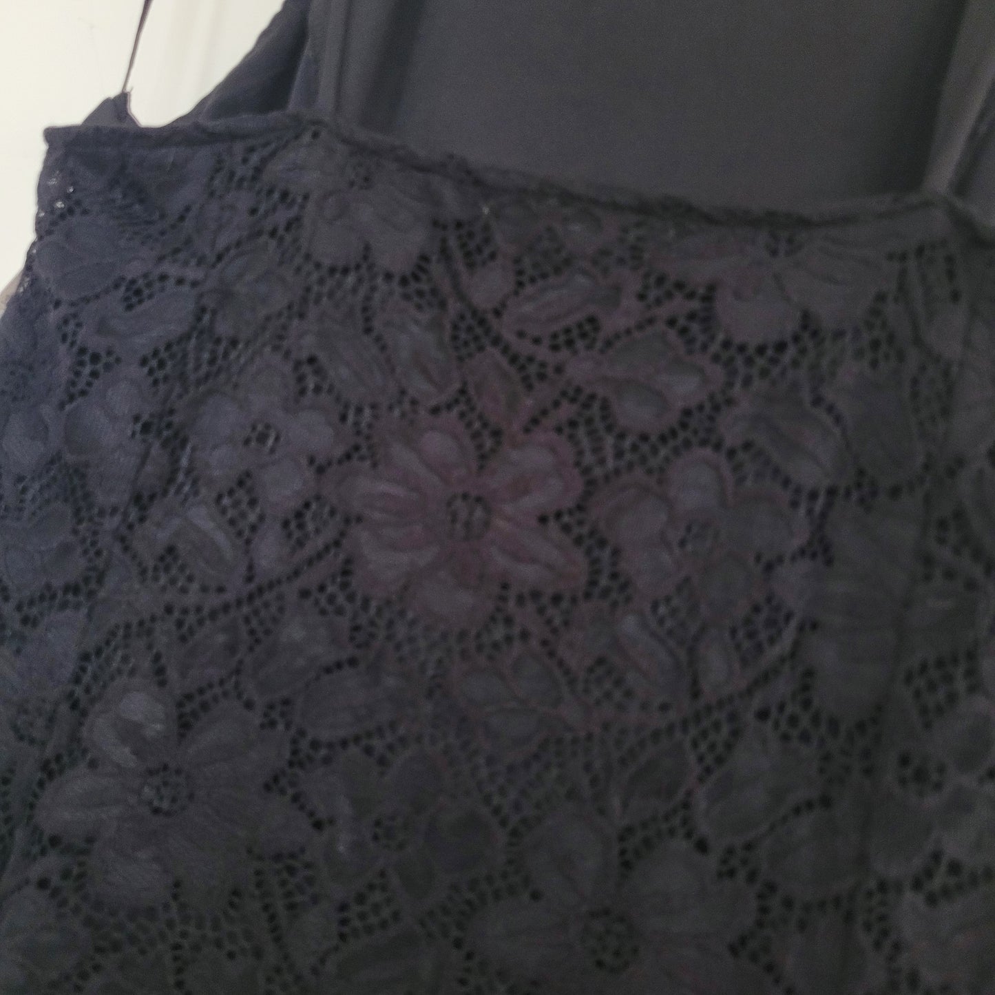 Black Lace Slip Dress – Suzy Shier (Size XL)
