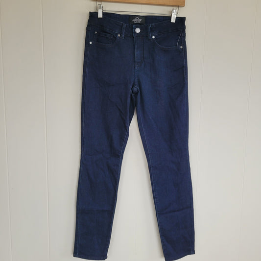 Dark Wash Skinny Jeans - Jordache (8)