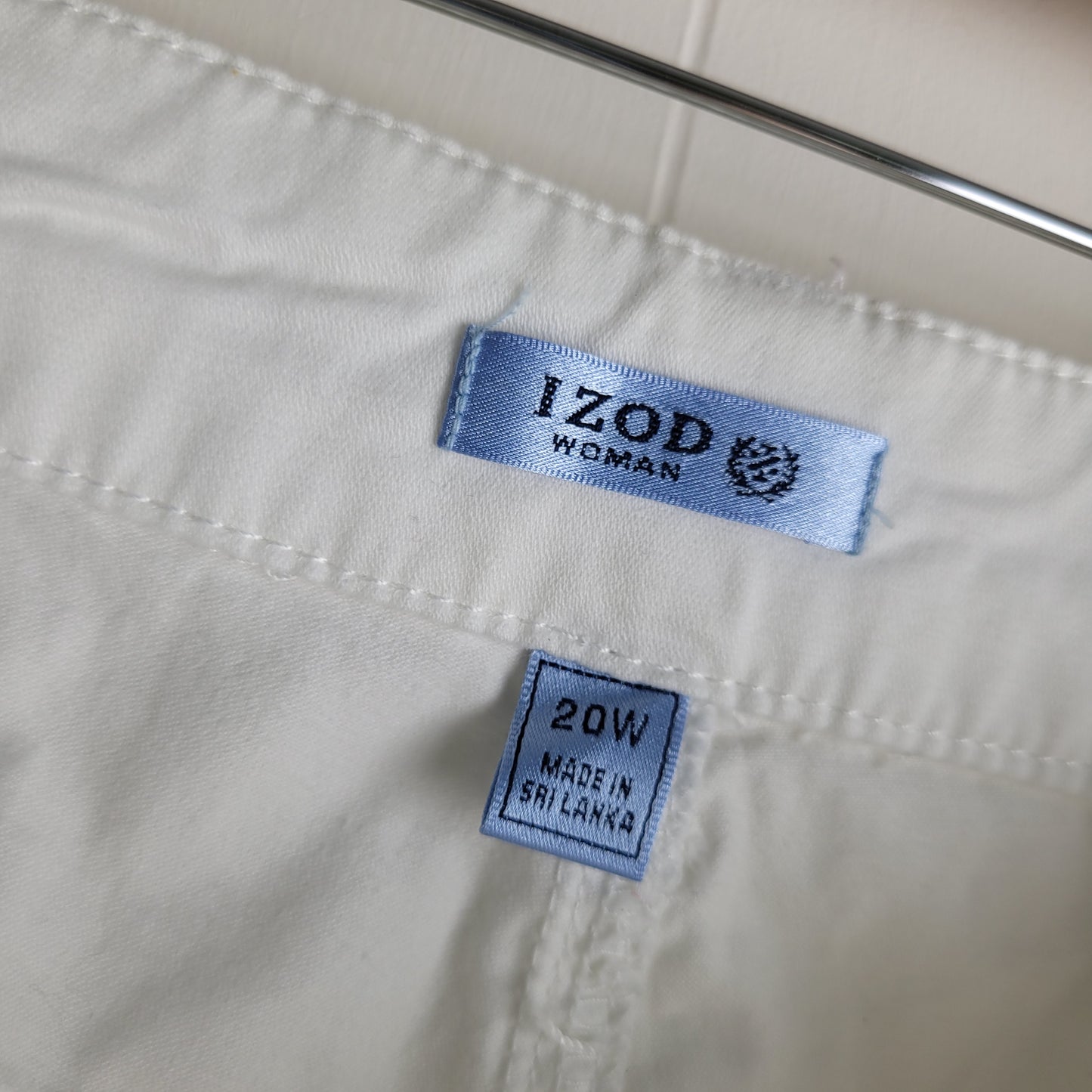 White Capri Pants - Izod (Size 20W)
