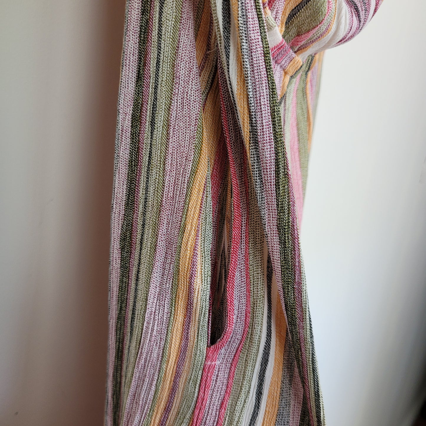 Striped Strapless Wide-Leg Jumpsuit - Hello Heart
