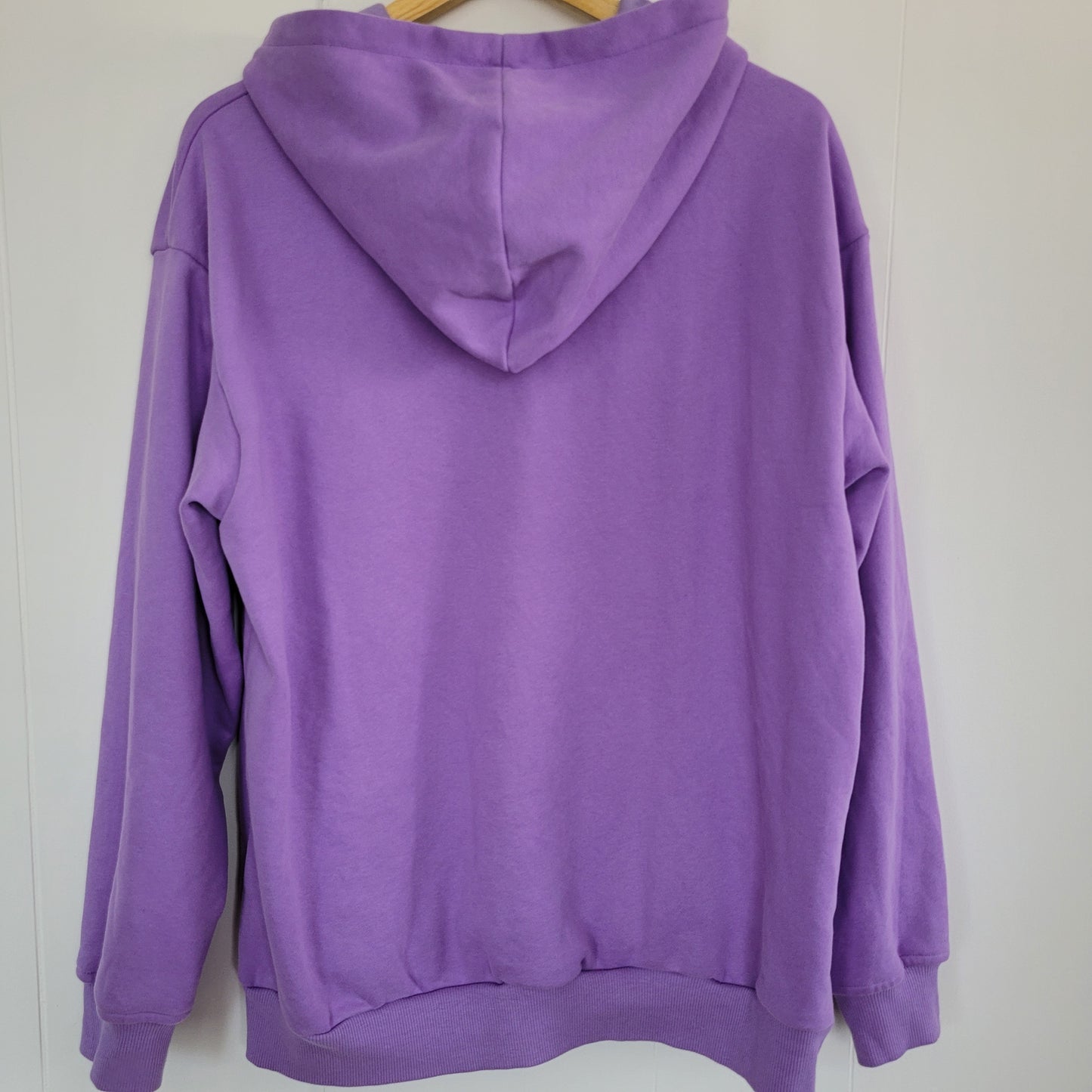 Lilac Oversized Cozy Pullover Hoodie – Size L