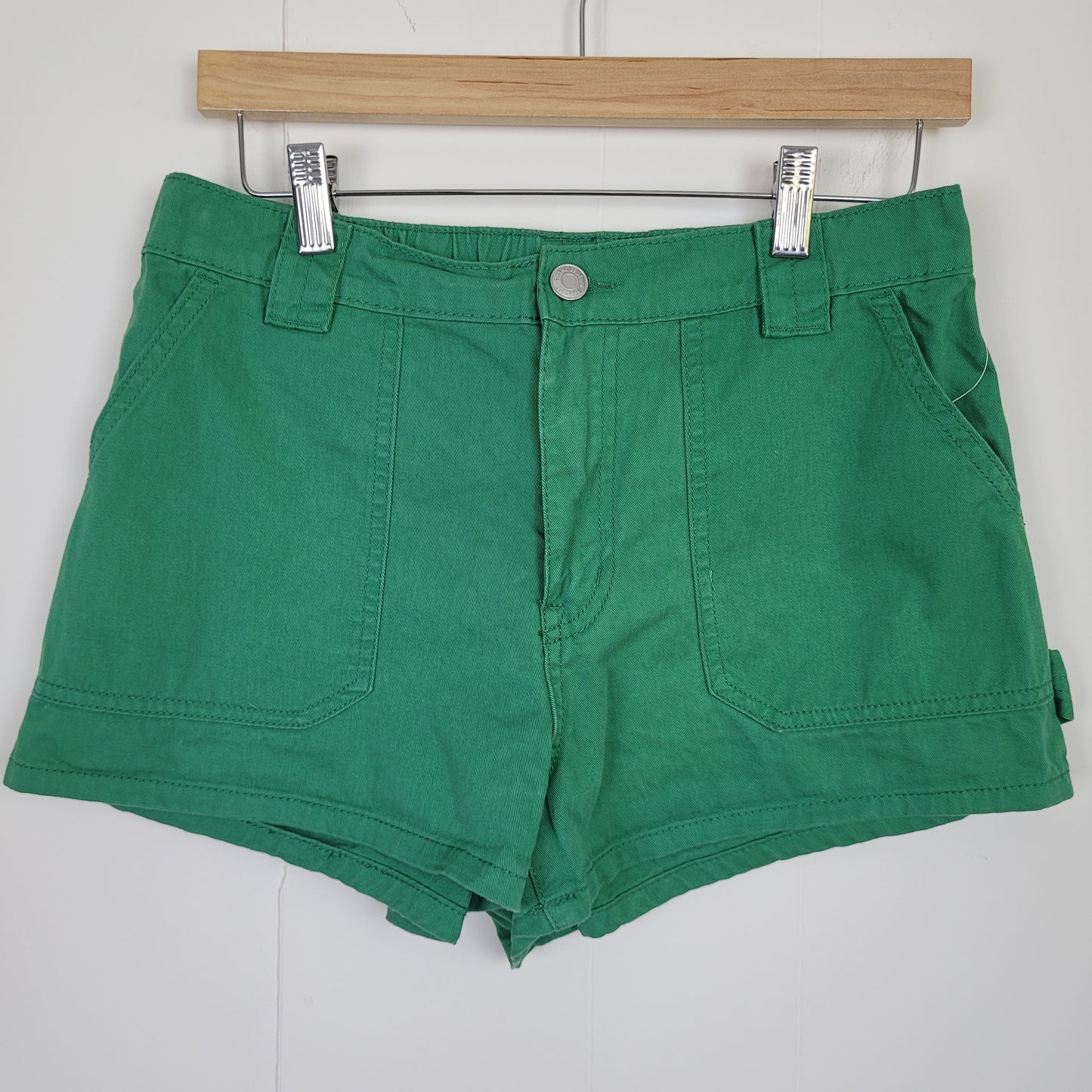 Green Utility Cotton Shorts - Bluenotes (M)