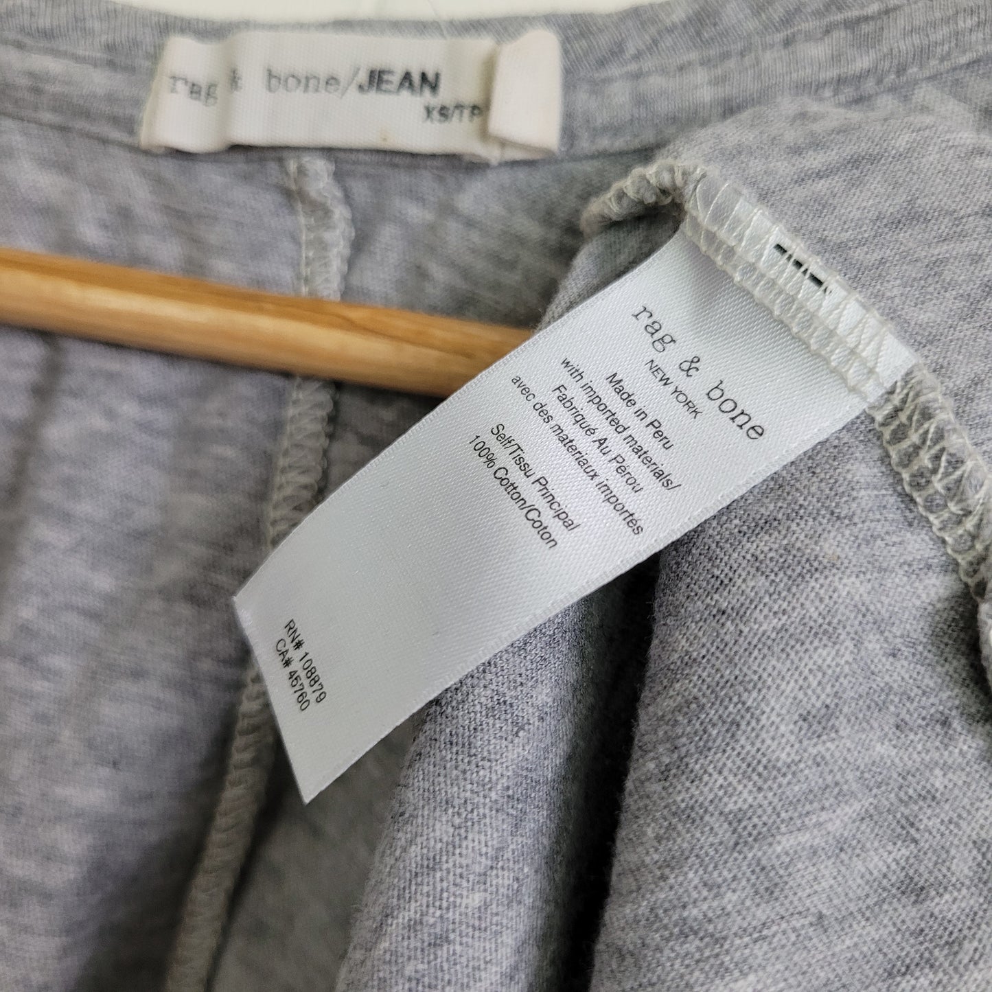Grey Basic Tank Top - rag & bone/JEAN (XS)