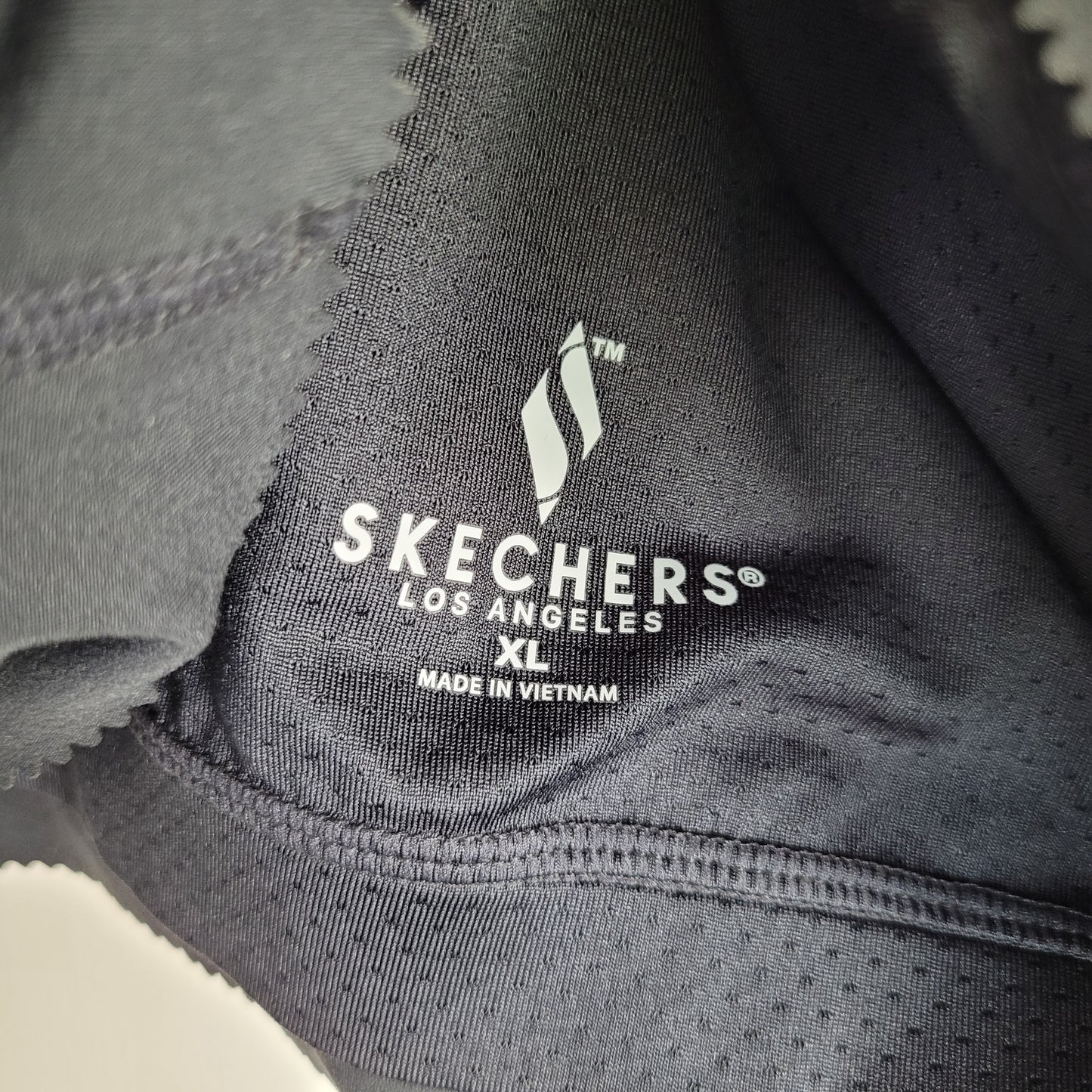 Black Low Impact Sports Bra - Skechers (XL)