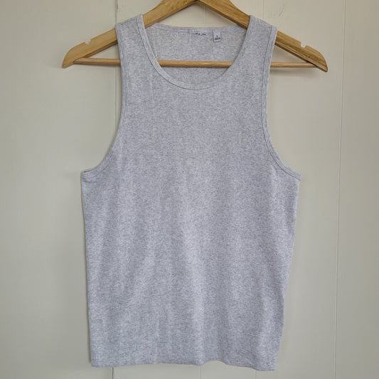 Heather Grey Aritzia TNA Ribbed Tank - Size L