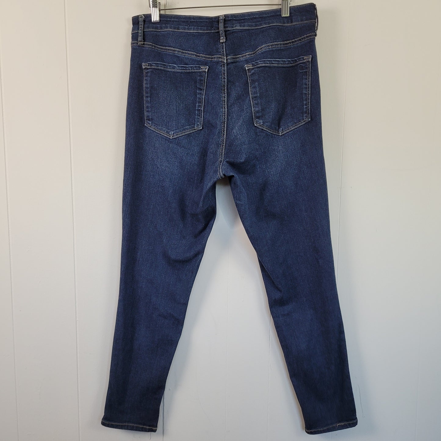 Dark Wash High-Rise Ankle Jeans - Jessica Simpson (Size 12)