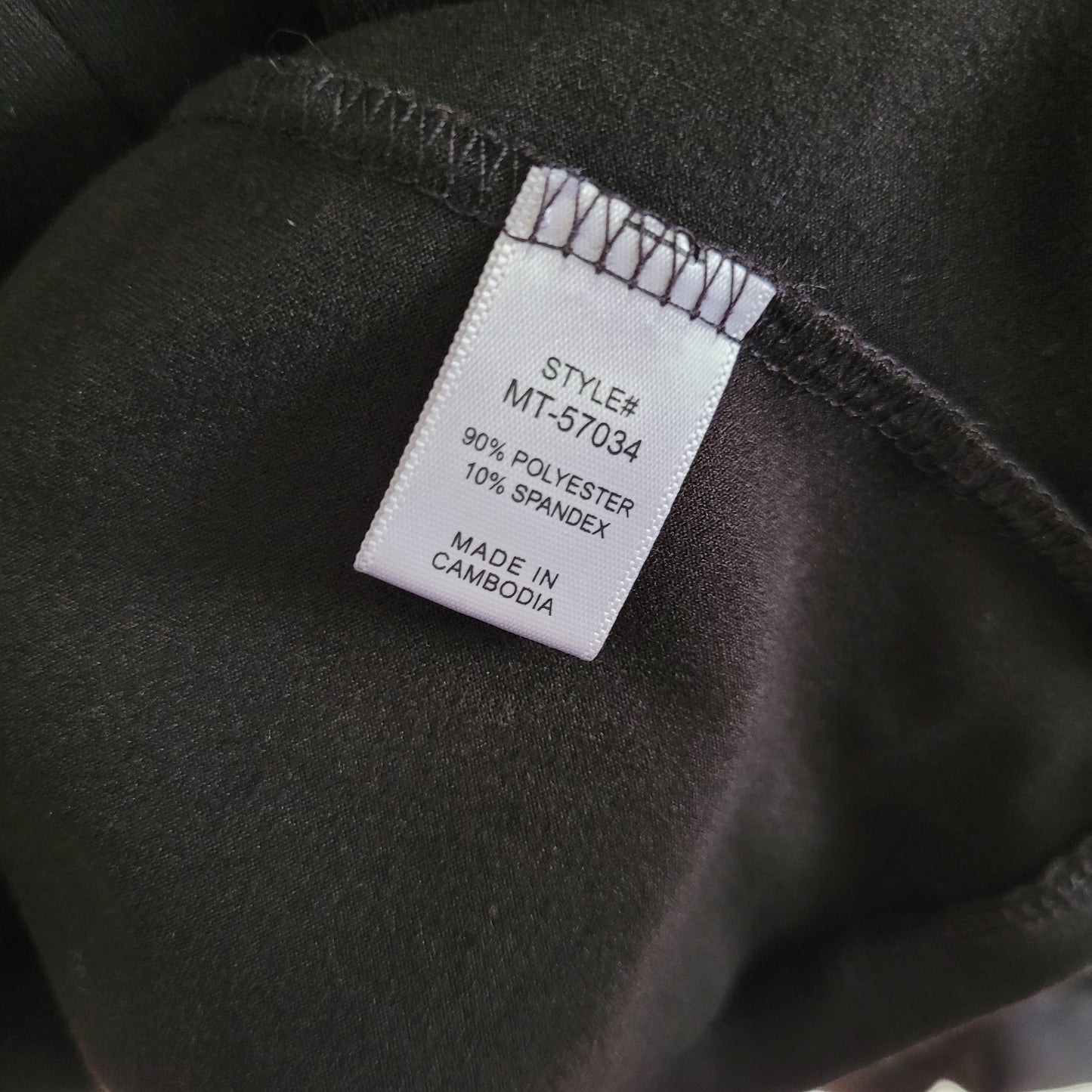 Black Long Sleeve Basic Top - Zenana (XL)
