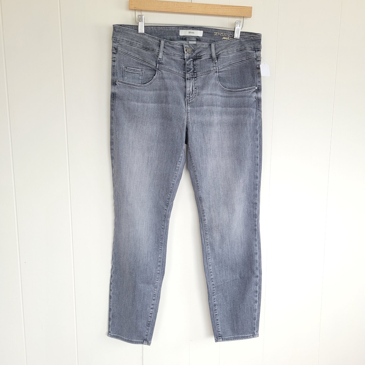 Grey Skinny Jeans - Brax (Size 18)