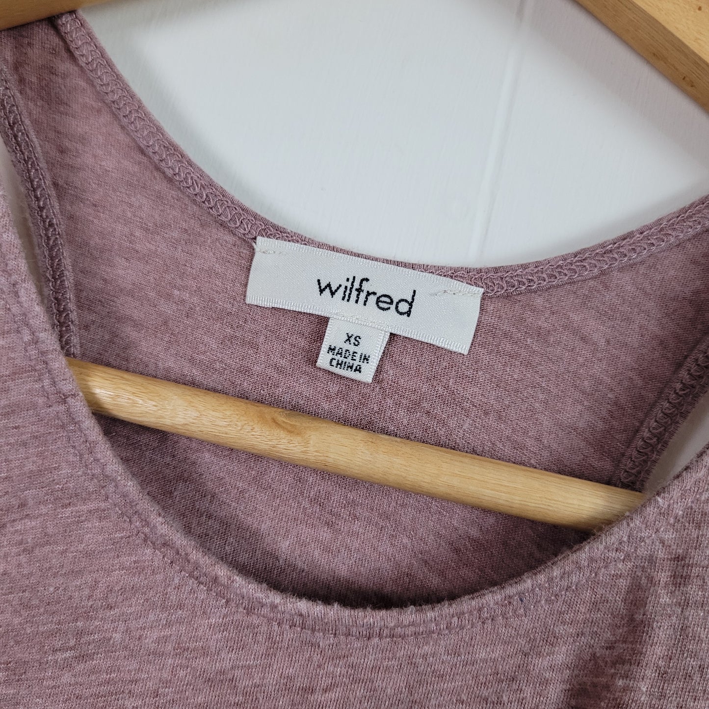 Mauve Sleeveless Basic Tank - Wilfred (XS)