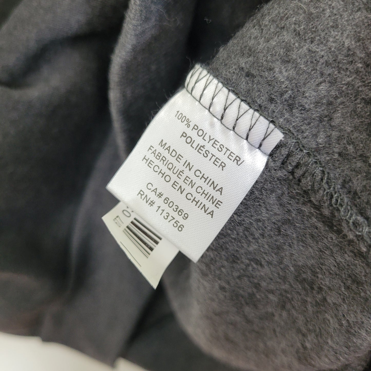 Grey Colourblock Hoodie - Canada Weather Gear (Size M)
