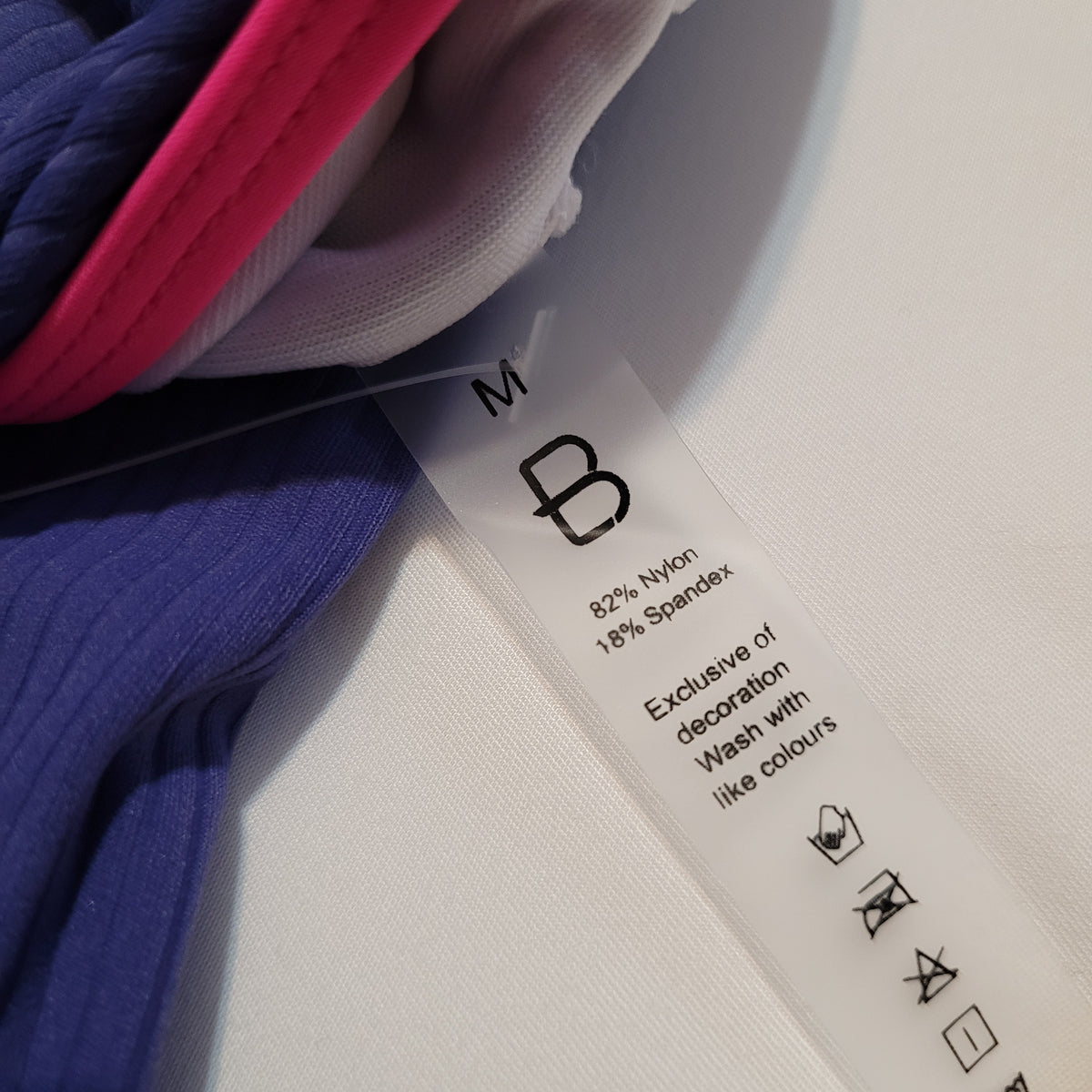 Purple Colourblock One-Piece Swimsuit - Blooming Jelly (M)