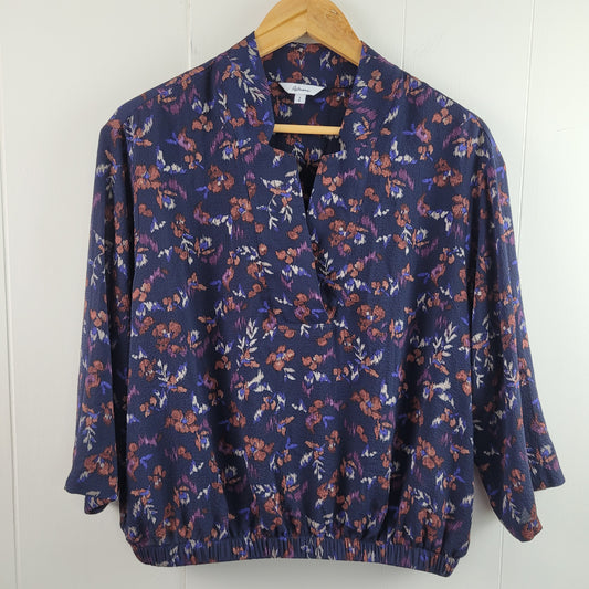 Lightweight Floral Blouse - Reitmans (S)