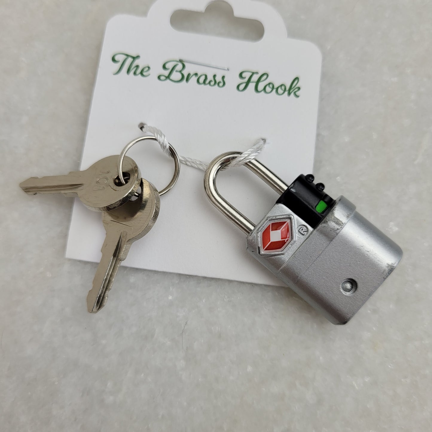 Air Canada TSA-Approved Travel Padlock with 2 Keys