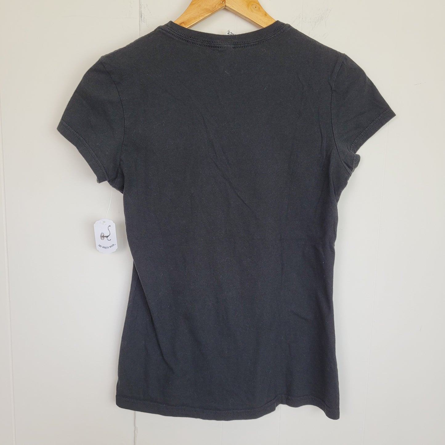 Black “F Cancer” Graphic Tee (Medium)