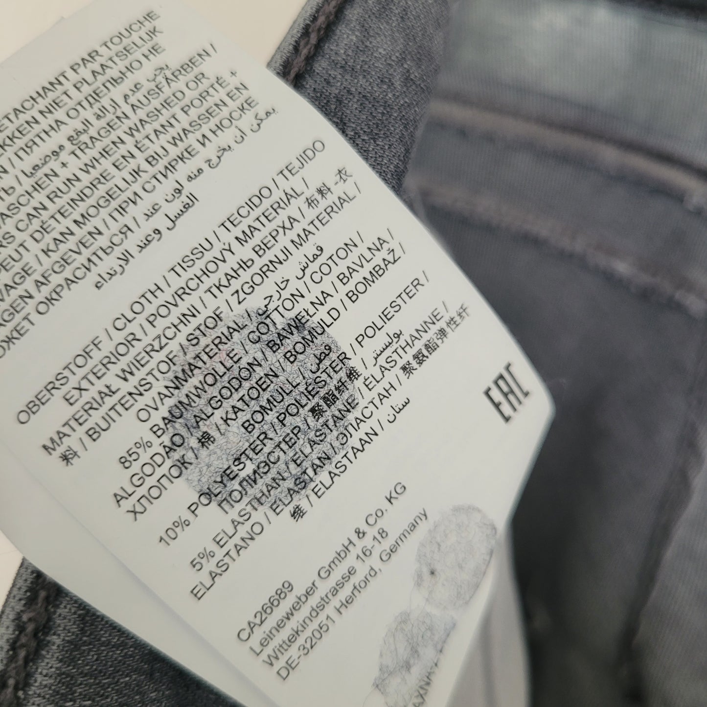 Grey Skinny Jeans - Brax (Size 18)