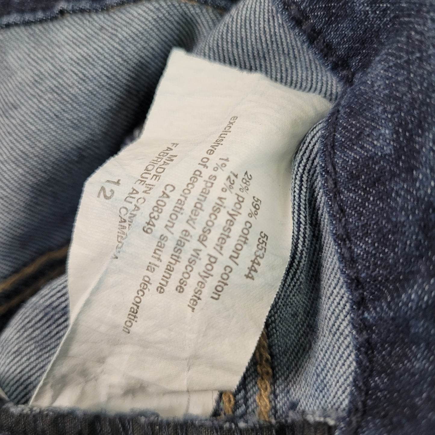 Dark Wash High-Rise Ankle Jeans - Jessica Simpson (Size 12)