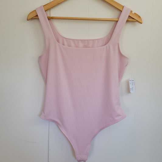 Light Pink Square Neck Bodysuit - SWS Contour (Medium)