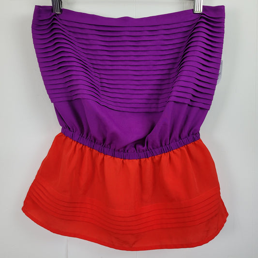 Colorblock Sleeveless Blouse - Rory Beca (Medium)