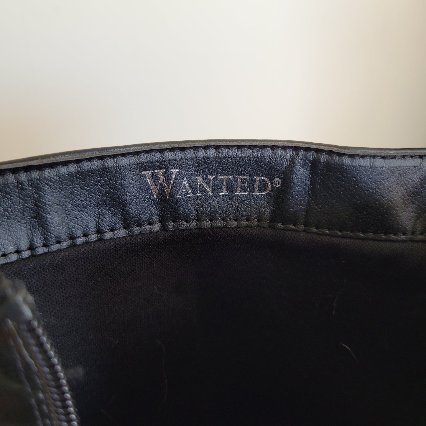 Black Lace-Up Riding Boots - Wanted (Size 6)