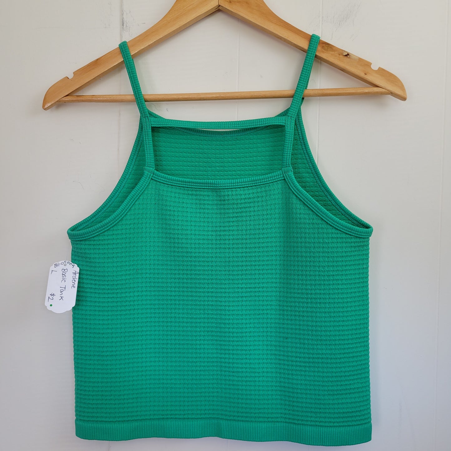 Green Textured Tank Top - Ardene (Large)