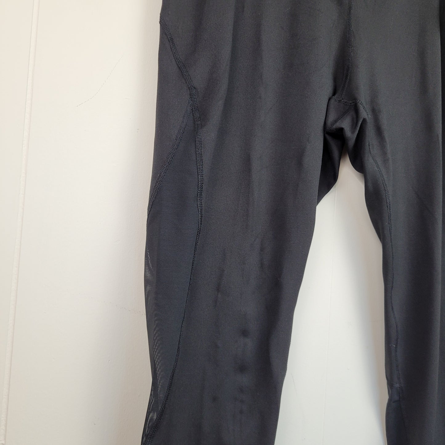 Black Elevate Go-Dry Leggings - Old Navy Active (XXL)