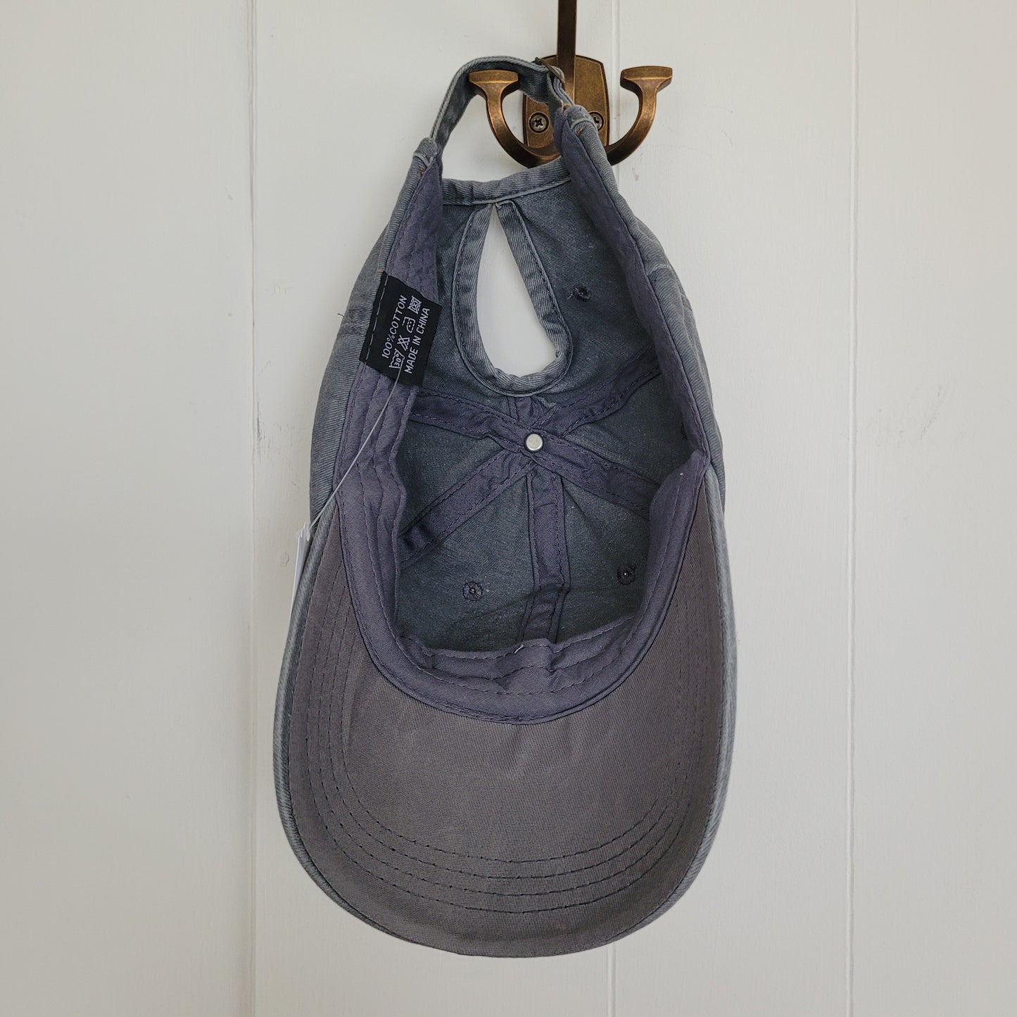 Willow & Oak Neutral Grey Baseball Cap