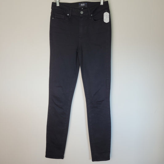 Black Skinny Jeans - Paige (Size 27)